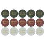 9x Sticker Kerst Groen Bordeaux Rood en Sali (Stickers), Ophalen of Verzenden, Nieuw, Meerdere stickers