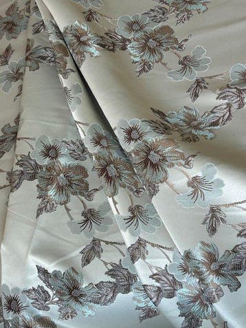 tessuto damascato San leucio rose - Textiel - 300 cm - 300