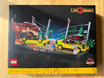 Lego Set - 76956 - Jurassic Park - T. rex Breakout, Nieuw