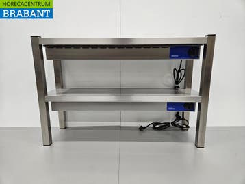 RVS Dubbele Warmtebrug Warmhoudbrug Verwarmde Etagere, Ophalen of Verzenden, Nieuw in verpakking
