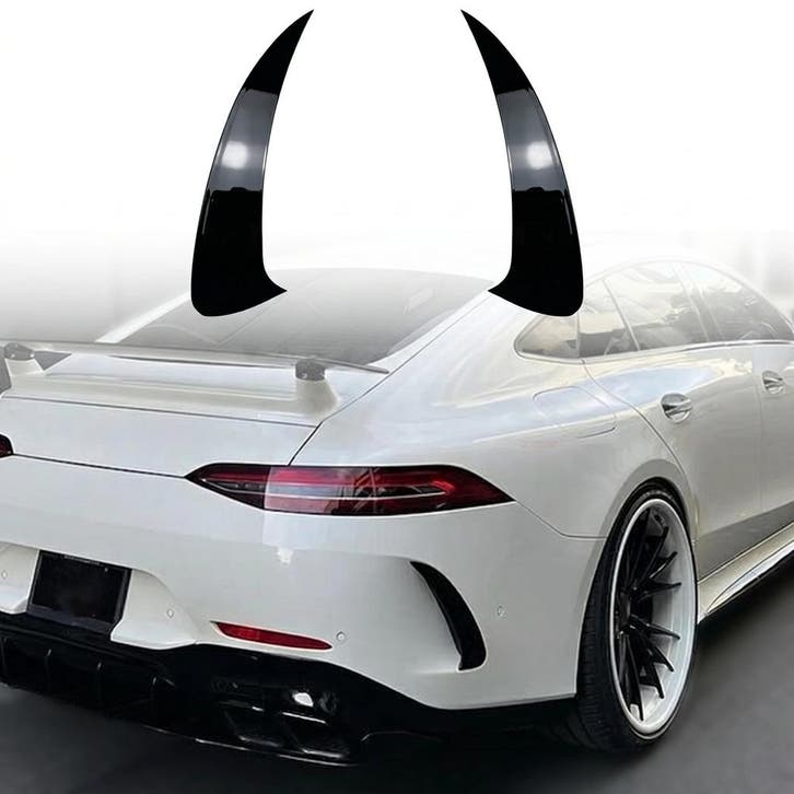 Rear Bumper Canards Voor Mercedes AMG GT X290 (4 Door) - AMG, Auto-onderdelen, Carrosserie en Plaatwerk, Ophalen of Verzenden