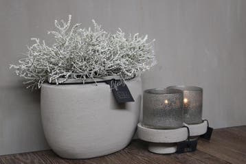 STILL ovale pot Neck Taupe 30 cm, Ophalen of Verzenden, Nieuw