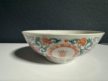 Jingdezhen - Schotel - Keramiek - huwelijkschaal