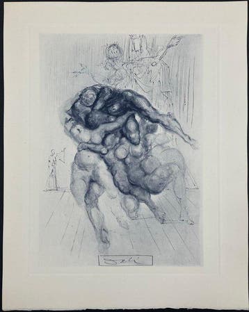 Salvador Dali (1904-1989) - The Irascible - La Divine