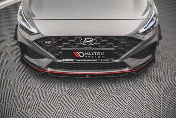 Maxton Front Splitter V.1 met Flaps Hyundai I30 N / I30, Verzenden