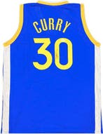 NBA - Stephen Curry - Autograph - Blauw op maat gemaakt, Nieuw