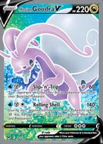 Hisuian Goodra V 187/196 lost Origin, Ophalen of Verzenden, Nieuw, Losse kaart, Foil