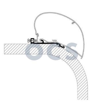 Thule Flat Roof Adapter 400, Nieuw