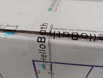 HelloBath Opvouwbaar Ligbad Golliath -, Huis en Inrichting, Badkamer | Badkamermeubels, Verzenden, Nieuw