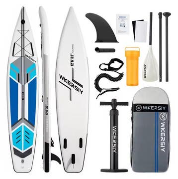 Opblaasbaar SUP board 381 cm touring stabiel hoge capaciteit, Watersport en Boten, Verzenden, Nieuw