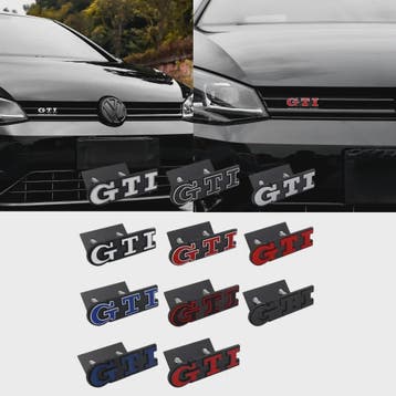 GTI Grille Badge Sticker Emblem - Volkswagen Golf & Polo Mod, Verzenden, Nieuw