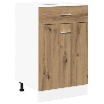 Keukenkastje 40x46cm Eikenlook - Tweedekansje | OP=OP, Minder dan 50 cm, Bruin, Ophalen of Verzenden, Zo goed als nieuw