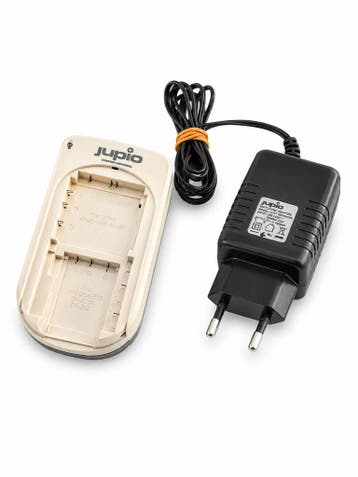 Jupio Universele Acculader / Accu Lader voor Olympus en Fuji, Verzenden, Zo goed als nieuw
