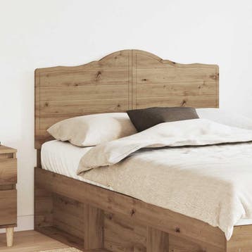 vidaXL Hoofdbord Artisan Eiken Bewerkt hout, Huis en Inrichting, Slaapkamer | Bedden, Verzenden, Nieuw, Bruin, Hout