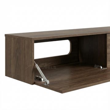 Madera Tv-meubel 300 x 38 x 33 cm - Walnoot, Ophalen of Verzenden, Nieuw