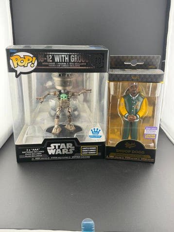 Funko - Funko Pop - Mixed Lot - Star Wars IG-12 With Grogu