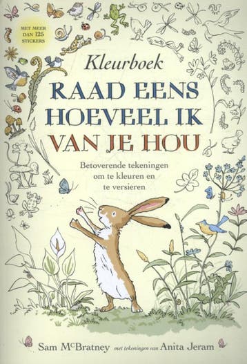 Kleurboek raad eens hoeveel ik van je hou 9789047709244, Boeken, Verzenden, Zo goed als nieuw, Sam McBratney
