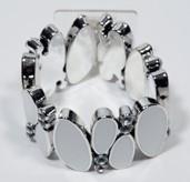 Corsage Polscorsage-armband Retro White, Ophalen of Verzenden, Nieuw