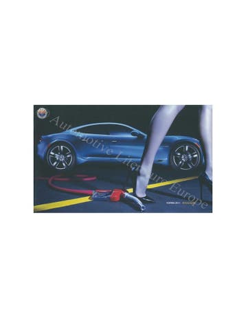 2011 FISKER KARMA BROCHURE ENGELS, Nieuw, Author