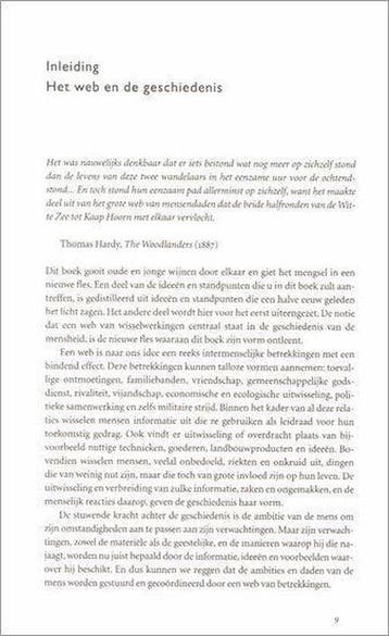Menselijk Web, Ophalen of Verzenden, Nieuw