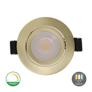LED INBOUWSPOT | MIRAN | SLIM-FIT | 5W/7W | D2W + CCT-SWITC, Ophalen of Verzenden, Nieuw
