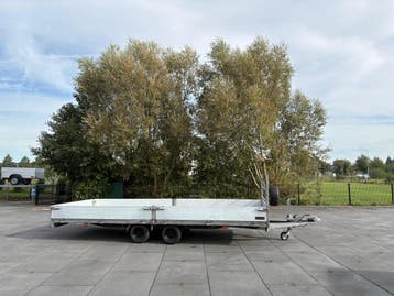 Hapert 500 x 200 cm Plateauwagen in goede staat ! 2000 kg, Auto diversen, Ophalen, Gebruikt