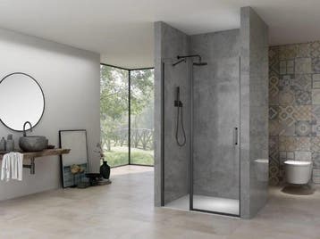 Van Rijn Products ST02 Nisdeur – 138x200cm – helder glas –, Ophalen of Verzenden, Nieuw, Glas, Bad
