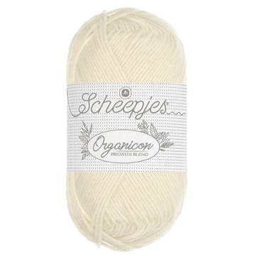 Scheepjes Organicon 50 gram - 220 Broken Almond, Hobby en Vrije tijd, Verzenden, Nieuw