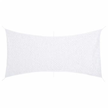 vidaXL Camouflagenet met opbergzak 506x279 cm wit, Verzenden, Nieuw