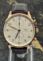 IWC Portugieser Chronograph 41mm - White Dial - IW371611, Nieuw, Polshorloge
