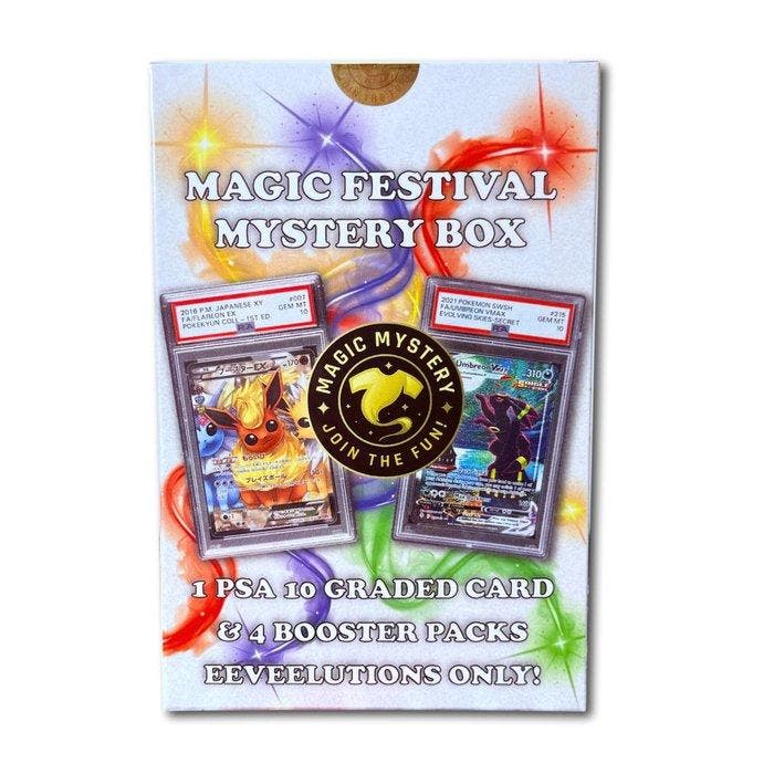 Pokémon Mystery box - Magic Festival - Magic Mystery Box -, Hobby en Vrije tijd, Verzamelkaartspellen | Pokémon