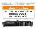 Dell R710/12 Core 24TH/32GB RAM / 2x 72GB 10K SAS SFF server, Computers en Software, Servers, Ophalen of Verzenden, Zo goed als nieuw