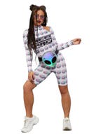Alien Space Jumpsuit Dames, Kleding | Dames, Carnavalskleding en Feestkleding, Ophalen of Verzenden, Nieuw