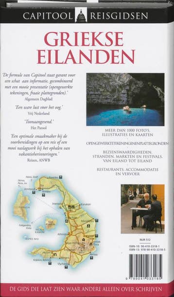 Griekse eilanden / Capitool reisgidsen 9789041033185, Verzenden, Gelezen, Marc Dubin