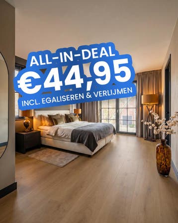 -21% | Actie vloer Plak PVC Plank  - OP = OP! | Luxury, Huis en Inrichting, Ophalen, Nieuw