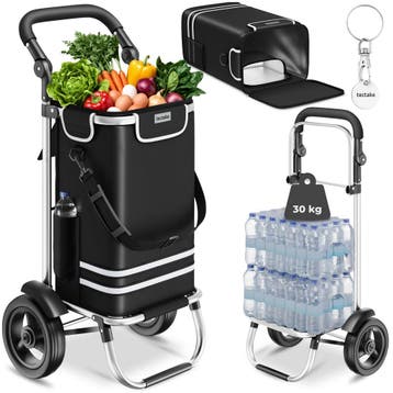 Boodschappentrolley Shopper, 3-in-1, opklapbaar, met koeltas, Verzenden, Nieuw