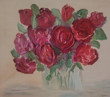 Anna Sajdowska (XX) - Roses