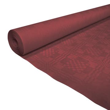 Papieren Tafelkleed Bordeaux Rood  (1,19x8m), Ophalen of Verzenden, Nieuw