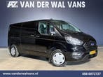 Ford Transit Custom | 2.0 TDCI 131pk L2H1 Euro6 Airco |, Gebruikt, Euro 6, Zwart, Dealer onderhouden