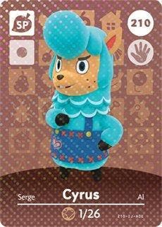 Amiibo Cyrus #210 - Series 3, Verzenden, Zo goed als nieuw