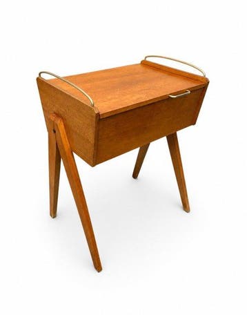 Naaidoos - Hout - Vintage naaikastje