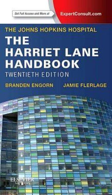 The Harriet Lane Handbook - Jamie Flerlage 9780323096447, Verzenden, Zo goed als nieuw, Jamie Flerlage