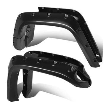 ABS Scherm Verbreders Flat Black Toyota FJ Cruiser, Auto-onderdelen, Ophalen of Verzenden, Nieuw, Toyota, Spatbord
