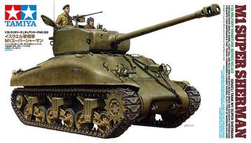TAMIYA 35322 ISRAEL M1 SUPER SHERMAN 1/35, Hobby en Vrije tijd, Modelbouw | Auto's en Voertuigen, Nieuw