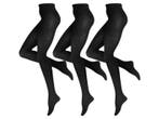 3 stuks - Maillot Dames - Katoen - Zwart, Kleding | Dames, Leggings, Maillots en Panty's, Verzenden, Nieuw