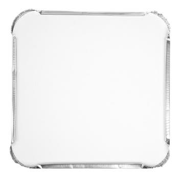 Papieren deksel voor diepe en ondiepe aluminium bakjes (200, Verzenden, Nieuw
