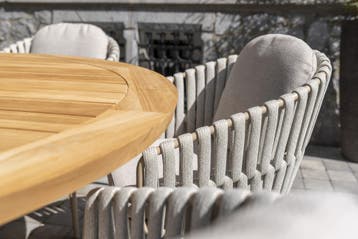 Eva dining tuinstoel latte rope Taste 4SO, Ophalen of Verzenden, Nieuw