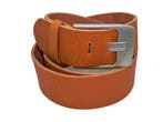 100% Leren kwaliteits riem 5 cm breed Cognac, Kleding | Heren, Riemen en Ceinturen, Verzenden, Nieuw