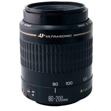 Canon EF 80-200mm F4.5-5.6 USM Telephoto Zoom Lens Zoomlens, Nieuw