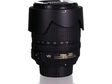 Nikon AF-S DX NIKKOR 18-105 mm F3.5-5.6 ED G VR DX 67 mm, Verzenden, Nieuw